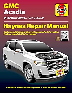 GMC Acadia - FWD and AWD (2017-2023)