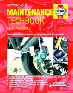 Boek: Haynes Motorcycle Maintenance TechBook (2nd Edition) - Servicing and minor repairs for all motorcycles and scooters 