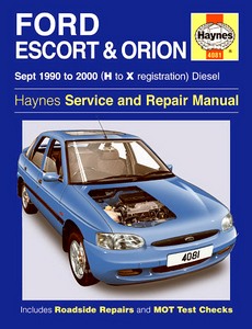 Buch: Ford Escort & Orion Diesel (9/90-00)