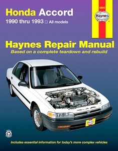 Book: Honda Accord (1990-1993) (USA) - Haynes Repair Manual