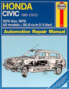 Buch: Honda Civic 1500 CVCC (1975-1979) (USA) - Haynes Repair Manual