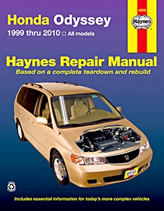 Book: Honda Odyssey (1999-2010) (USA) - Haynes Repair Manual