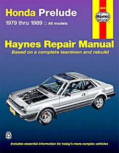 Książka: Honda Prelude CVCC (1979-1989)
