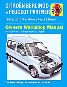 Książka: Citroen Berlingo / Peugeot Partner (1996-2010)