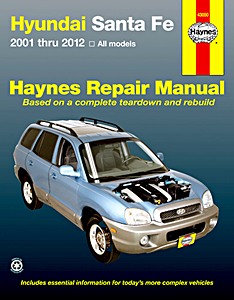 Book: Hyundai Santa Fe - Gasoline Models (2001-2012) (USA) - Haynes Repair Manual