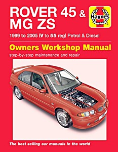 Boek: Rover 45 & MG ZS - Petrol & Diesel (1999-2005) - Haynes Service and Repair Manual
