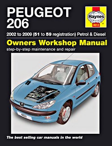 Boek: Peugeot 206 - Petrol & Diesel (2002-2009) - Haynes Service and Repair Manual