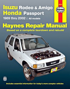 Boek: Isuzu Rodeo & Amigo / Honda Passport (1989-2002) - Gasoline models (USA) - Haynes Repair Manual