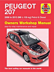 Boek: Peugeot 207 - Petrol & Diesel (2006 - 2013) - Haynes Service and Repair Manual