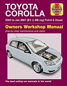 Buch: Toyota Corolla - Petrol & Diesel (2002- Jan 2007) - Haynes Service and Repair Manual