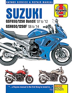 Livre : [HP] Suzuki GSF650-1250 /GSF650-1250 (07-14)