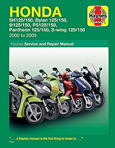 Book: [HR] Honda 125 Scooters (00-09)