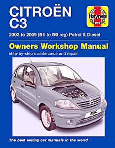Książka: Citroën C3 - Petrol & Diesel (2002-2009) - Haynes Service and Repair Manual