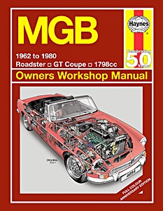 Boek: MG MGB Roadster / GT Coupé - 1798 cc (1962-1980) (Jubilee Edition) - Haynes Owners Workshop Manual