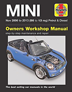 Livre: Mini - Petrol & Diesel (11/2006-2013) - Haynes Service and Repair Manual