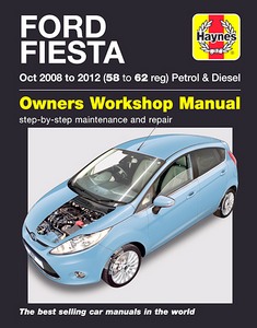 Livre: Ford Fiesta - Petrol & Diesel (Oct 2008-2012) - Haynes Service and Repair Manual