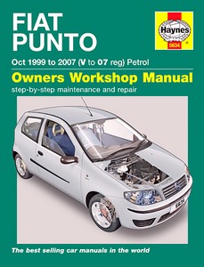 Livre: Fiat Punto - Petrol (Oct 1999 - 2007) - Haynes Service and Repair Manual