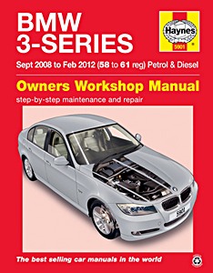 Buch: BMW 3-Series (E90 LCI / E91 LCI) - Petrol & Diesel (Sept 2008 - Feb 2012) - Haynes Service and Repair Manual
