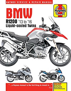 Livre : BMW R 1200 Liquid-cooled Twins (2013-2016) - Haynes Service & Repair Manual