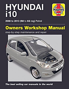 Boek: Hyundai i10 - 1.2 L Petrol (2008-2013) - Haynes Service and Repair Manual