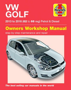 Buch: VW Golf - Petrol & Diesel (2013-2016) - Haynes Service and Repair Manual