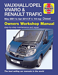 Livre: Opel Vivaro/Renault Trafic Diesel (05/01-04/14)