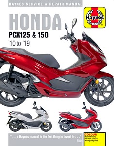 Livre : Honda PCX 125 & PCX 150 (2012-2019) - Haynes Service & Repair Manual