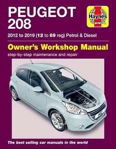 Książka: Peugeot 208 - Petrol & Diesel (2012-2019) - Haynes Service and Repair Manual