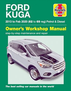 Book: Ford Kuga - Petrol & Diesel (2013 - Feb 2020) - Haynes Service and Repair Manual