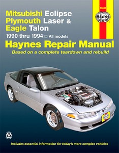 Book: Mitsubishi Eclipse / Plymouth Laser / Eagle Talon (1990-1994) (USA) - Haynes Repair Manual