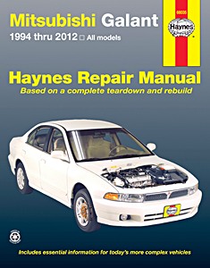 Boek: Mitsubishi Galant (1994-2012) (USA) - Haynes Repair Manual