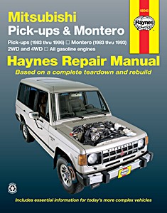 Boek: Mitsubishi Pick-ups & Montero (1983-1996)