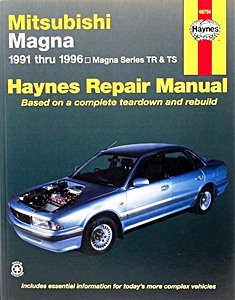 Boek: Mitsubishi Magna - Series TR & TS (1991-1996) - Haynes Repair Manual