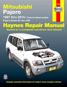 Boek: Mitsubishi Pajero - Series NL, NM, NP, NS, NT, NW - Petrol & diesel models (1997-2014) (AUS) - Haynes Repair Manual