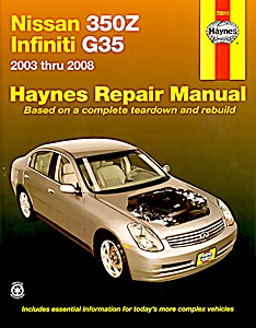 Livre : Nissan 350 Z / Infiniti G35 (2003-2008)