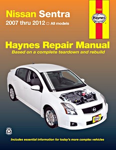 Boek: Nissan Sentra - All models (2007-2012) (USA) - Haynes Repair Manual