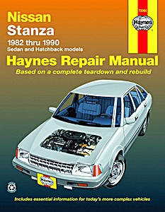 Boek: Nissan Stanza (1982-1990) - Haynes Repair Manual