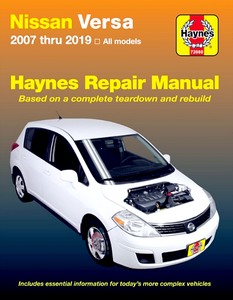 Książka: Nissan Versa - All models (2007-2019) (USA) - Haynes Repair Manual