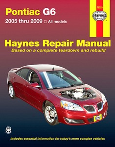 Boek: Pontiac G6 (2005-2009) - Haynes Repair Manual