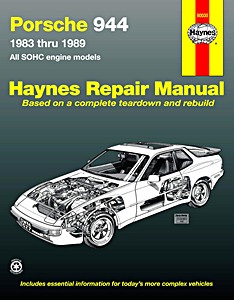 Książka: Porsche 944 - all SOHC engine models (1983-1989) - Haynes Repair Manual