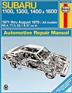 Boek: Subaru 1100, 1300, 1400 & 1600 (1971-1979) (USA) - Haynes Repair Manual