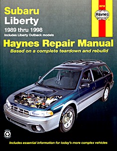 Boek: Subaru Liberty (1989-1998) (AUS)