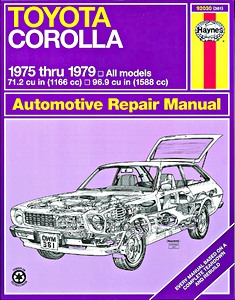 Livre : Toyota Corolla (1975-1979) (USA) - Haynes Repair Manual