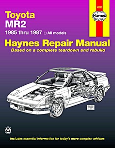 Boek: Toyota MR2 (1985-1987) - Haynes Repair Manual