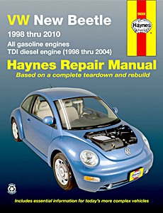 Książka: VW Beetle - All gasoline engines (1998-2010) and TDI diesel engine (1998-2004) (USA) - Haynes Repair Manual