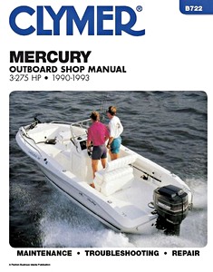 Boek: [B722] Mercury OB 3-275 hp (90-93)