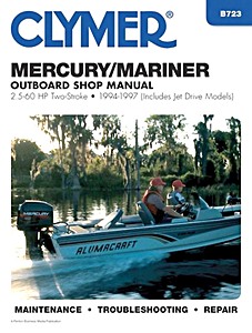 Boek: [B723] Mercury/Mariner 2.5-60 hp 2-Stroke (94-97)