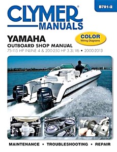 Boek: [B791-2] Yamaha 75-2250 hp 4-str OB (2000-2013)