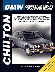 Boek: [C] BMW Coupes and Sedans (1970-1988)