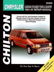 Livre: Chrysler / Dodge / Plymouth Caravan, Voyager, Town & Country (1984-1995) - Chilton Repair Manual